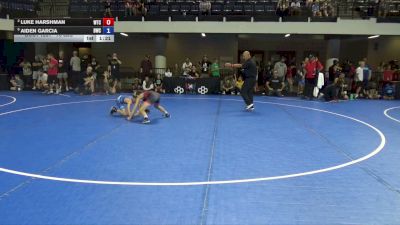 78 lbs 3rd Place Match - Luke Harshman, WTC vs Aiden Garcia, Billings Wrestling Club
