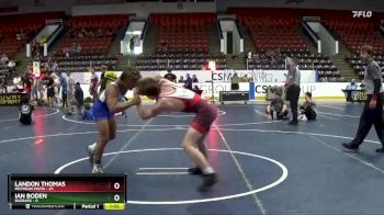 145 lbs Quarterfinals (8 Team) - Ian Boden, BadBass vs Landon Thomas, Michigan Mafia