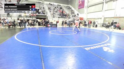 U20 Women - 65 lbs Cons. Round 4 - Veil Foreman, WY vs Dylen Ritchey, NE