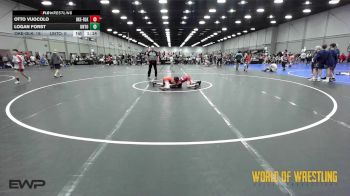 72 lbs Rr Rnd 4 - Otto Vuocolo, OK Elite 12U Black vs Logan Forst, Untouchables 12U Black