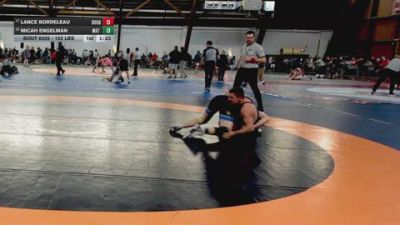 152 lbs Round Of 16 - Lance Bordeleau, Doughboys vs Micah Engelman, Mat Assassins