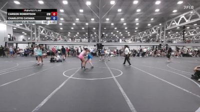 110 lbs Round 1 (6 Team) - Carson Robertson, CTWHALE vs Charlotte Catania, All I See Is Gold Academy