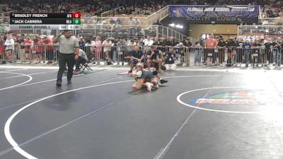 106 1A Champ. Round 1 - Bradley French, Admiral Farragut Academy vs Jack Cabrera, Mater Lakes Academy