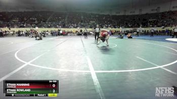 3A-190 lbs Cons. Semi - Ethan Rowland, Mannford vs Ethan Manning, Chandler