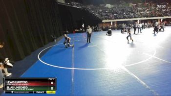 86 lbs Cons. Round 3 - Elias Umscheid, Ironhawk Wrestling Academy vs Lewis Martens, Moen Wrestling Academy