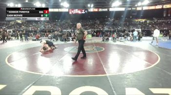 150 lbs Cons. Semi - Konnor Fordyce, Kuna vs Cash McFate, Bishop Gorman