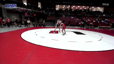 105 lbs Consi Of 8 #2 - Katrina Gustafson, Tuttle High School Girls vs Gracie Webb, Searcy High School