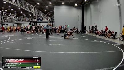 144 lbs Round 1 (8 Team) - Hudson Bernabeo, Filipe Trained WC vs Quinn Morrison, VA Team Predator