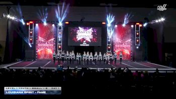 Louisiana Spirit - Fame [2026 L1 Youth - Small - B DAY 1] 2026 JAMfest Cheer Super Nationals
