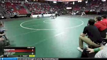 D1-152 lbs Cons. Semi - Karsen Otis, Kimberly vs Carter Lovy, West Bend West