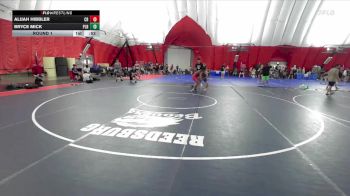 136-137 lbs Round 1 - Bryce Mick, Pequot Lakes/Pine River-Backus vs Alijah Hibbler, Coon Rapids