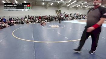 150 lbs Cons. Round 3 - Renzo Lubuguin, Cherokee Trail vs Amani Castaneda, Roosevelt