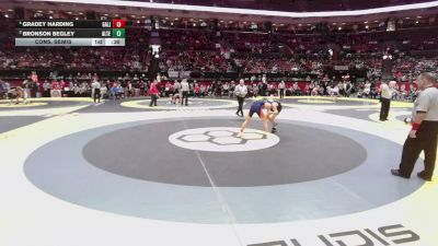 132 lbs Cons. Semis - Gradey Harding, Galion vs Bronson Begley, Alter