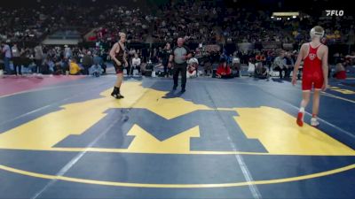 4A 106 lbs Quarterfinal - Jakobe Valle, Homedale vs Easton Lewis, Kimberly