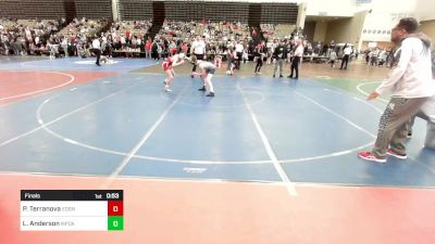 102-I2 lbs Final - Peter Terranova, Edison vs Luke Anderson, Massapequa