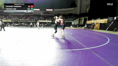 235 lbs Consi Of 8 #2 - Zachary Kaminski, Liberty vs Brodie Lane, Wayne State College