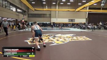 149 lbs Quarterfinal - Conner Deboe, Baldwin Wallace vs Thomas Wagner, Case Western Reserve