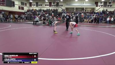 12U-4 lbs Round 1 - Dino Wheelan, Unattached vs Colin Smith, McDominate Training Center