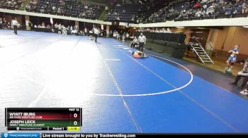 102 lbs Quarterfinal - Wyatt Iburg, Big Game Wrestling Club vs Joseph Leick, Sebolt Wrestling Academy
