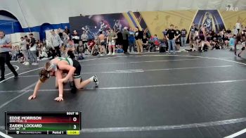 144 lbs Round 4 (8 Team) - Zaiden Lockard, Lake WC vs Eddie Morrison, Ohio Titan