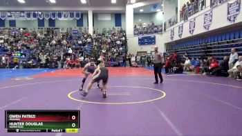 132 lbs Quarterfinal - Owen Patrizi, Mohawk vs Hunter Douglas, Homestead