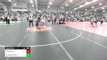 145 lbs Round Of 64 - Trevon Bowers, NC vs Max Kupferman, MA