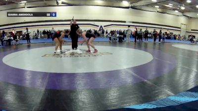 131 lbs Semifinal - Gianna Amendola, East Stroudsburg University vs Olivia Root, Davenport University