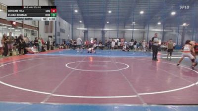 113 lbs Consolation - Jordan Hill, Savage Wrestling Academy vs Elijah Roman, Scorpions
