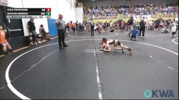 70 lbs Semifinal - Cole Pratchard, Raw Wrestling Club vs Waylon Hedrick, Duncan Demon Wrestling