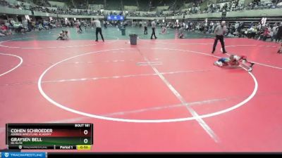 50 lbs Semifinal - Graysen Bell, DC Elite vs Cohen Schroeder, Askren Wrestling Academy