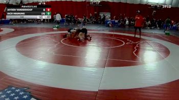 120 lbs Quarters & Wb (16 Team) - Jayden Vanderhoof, Reedsburg vs Jace Heurung, Long Prairie Grey Eagle-Browerville Wolves