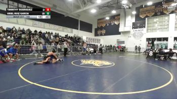 144 lbs Cons. Round 1 - Timmithy Rodriguez, La Habra vs Uriel Ruiz Garcia, Costa Mesa