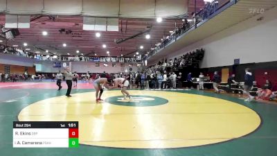 215 lbs Round Of 16 - Robert Ekins, Don Bosco Prep vs Alejandro Camarena, Pascack Hills