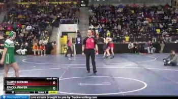 155 lbs Cons. Round 2 - Claire Scheibe, Ballard vs Ericka Power, Osage