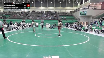 215 lbs Semis & 3rd Wb (16 Team) - Izayah Parker, Brookwood vs Conor McCloskey, Buford HS