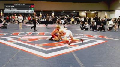 106 lbs Round Of 32 - Luke Loren, CA vs Daniel Corbin, PA