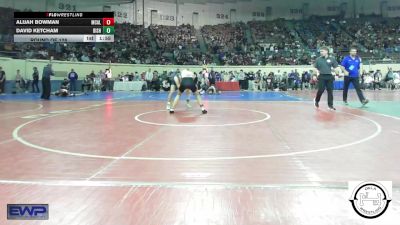 133 lbs Round Of 128 - Alijah Bowman, McAlester vs David Ketcham, Bishop McGuinness