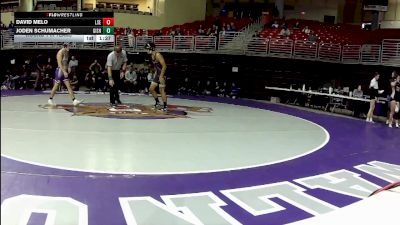 150 lbs Round 1 (4 Team) - Joden Schumacher, Grand Island vs David Melo, Lincoln Southeast