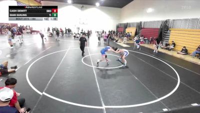 150 lbs Semifinal - Cash DeWitt, San Marcos High School vs Gian Guiling, Yorba Linda