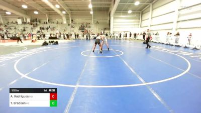 152 lbs Consi Of 16 #2 - Anthony Rodrigues, MD vs Tanner Bradeen, ME
