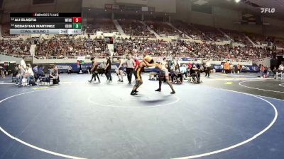 113-D3 Semifinal - Aaron Gomez, Salpointe Catholic High School vs Chrystian Owens, Mohave High School