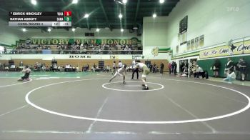 138 lbs Cons. Round 4 - Nathan Abbott, Camarillo vs Edrick Hinckley, Yucaipa