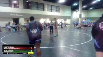 285 lbs Round 5 (6 Team) - Hadyn Ball, Indiana Smackdown Gold vs Joel Smith, FCA Empowered