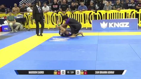 Zain Ibrahim Ashraf vs Madison Caorsi 2025 Pan IBJJF Jiu-Jitsu No-Gi Championship