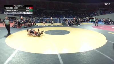 6A Boys 175 lbs 3rd Place Match - Brandon Cook, Forest Grove Boys vs Daniel Patrick, Roseburg Boys