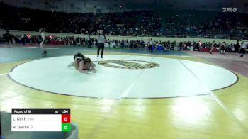 143 lbs Round Of 16 - Lucas Keith, Tonkawa vs Rebel Doiron, Little Axe