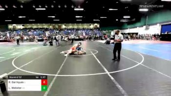 220 lbs Prelims - Ronald Gunnar Garriques, IL vs Logan Webster, GA