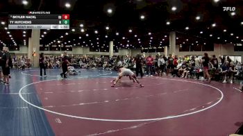 157 lbs Champ. Round 2 - Skyler Hackl, Black Hive vs Ty Hutchens, Iron Knights