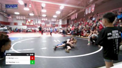 67 lbs Rr Rnd 1 - Paizley Minter, Wagoner Takedown Club vs Braxton Fletcher, Miami