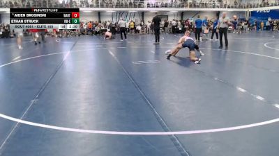 Elite 165 lbs Champ. Round 3 - Aiden Brosinski, Wartburg vs Ethan Struck, Wisconsin-Eau Claire